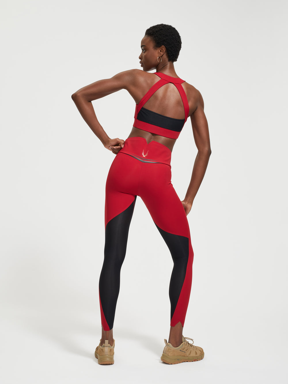 Lucas Hugh Stealth Sports Bra Red