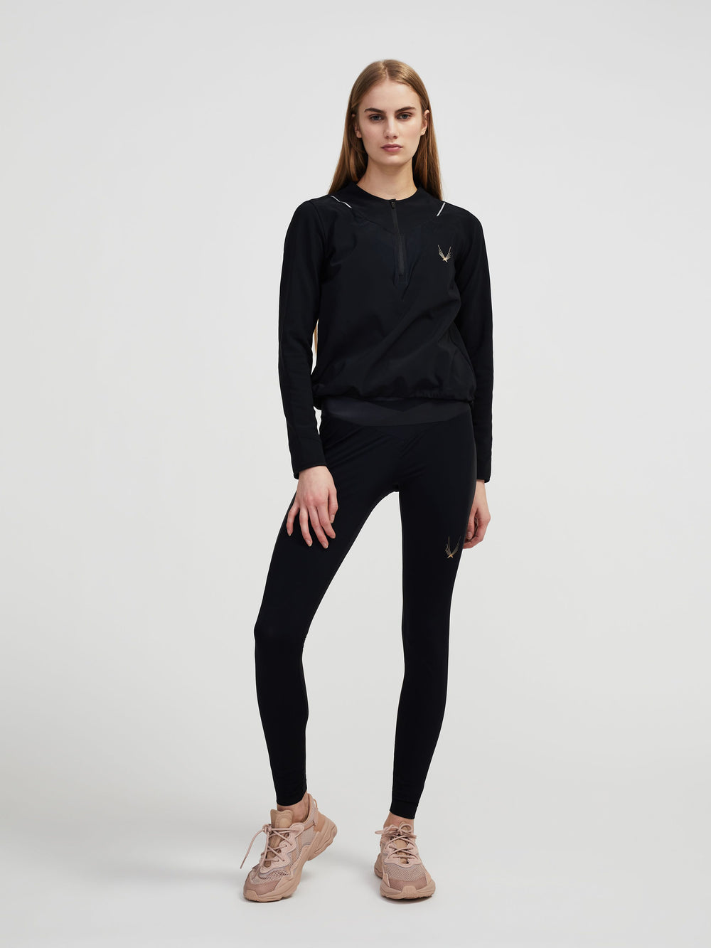 lucas hugh Technical Jumper Winter Weight black