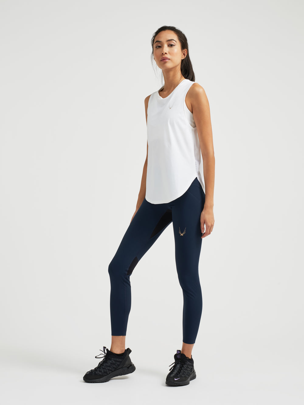 lucas hugh Tilt Running Tank white