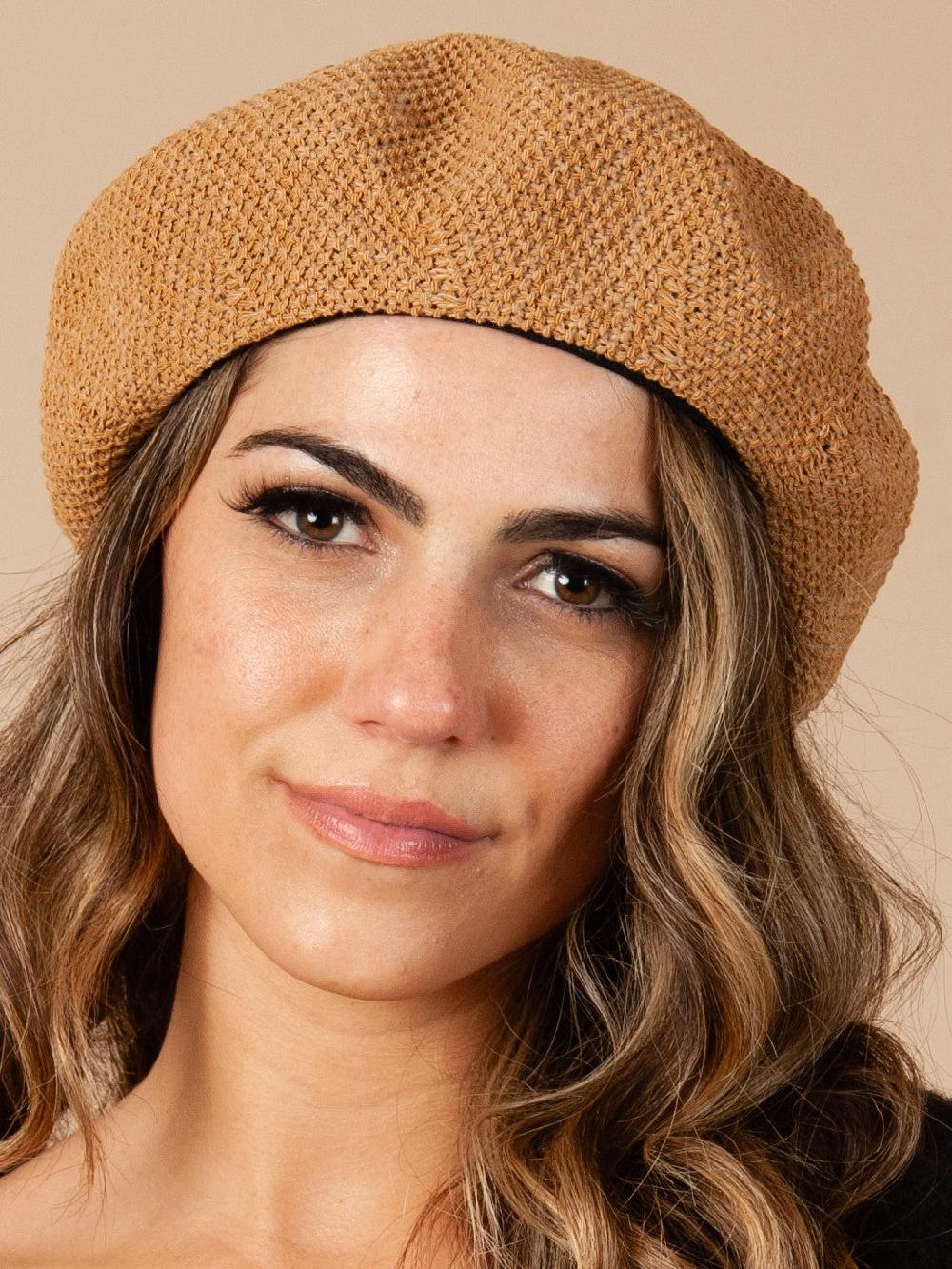 lucca couture ANGELIQUE BERET-CAMEL