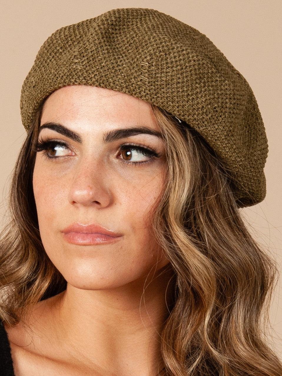 lucca couture ANGELIQUE BERET-OLIVE