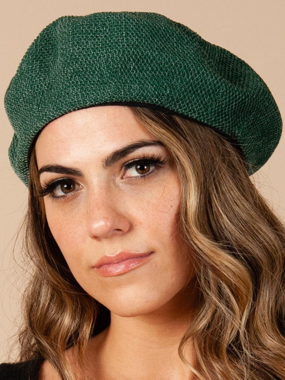 lucca couture AUBREE BERET-HUNTER