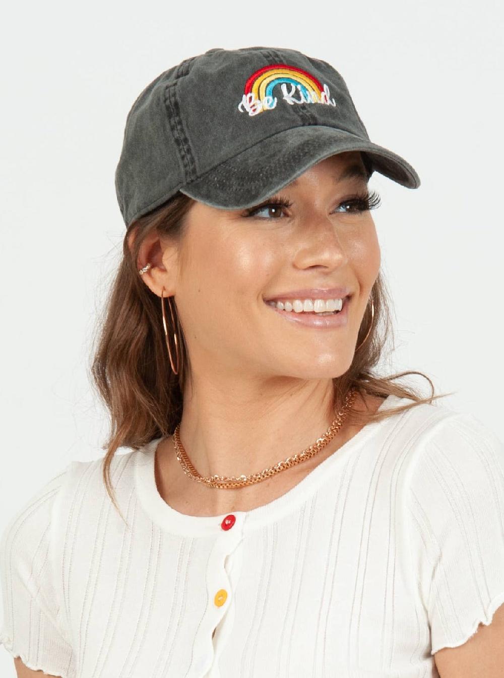 lucca couture BE KIND BB CAP-BLACK