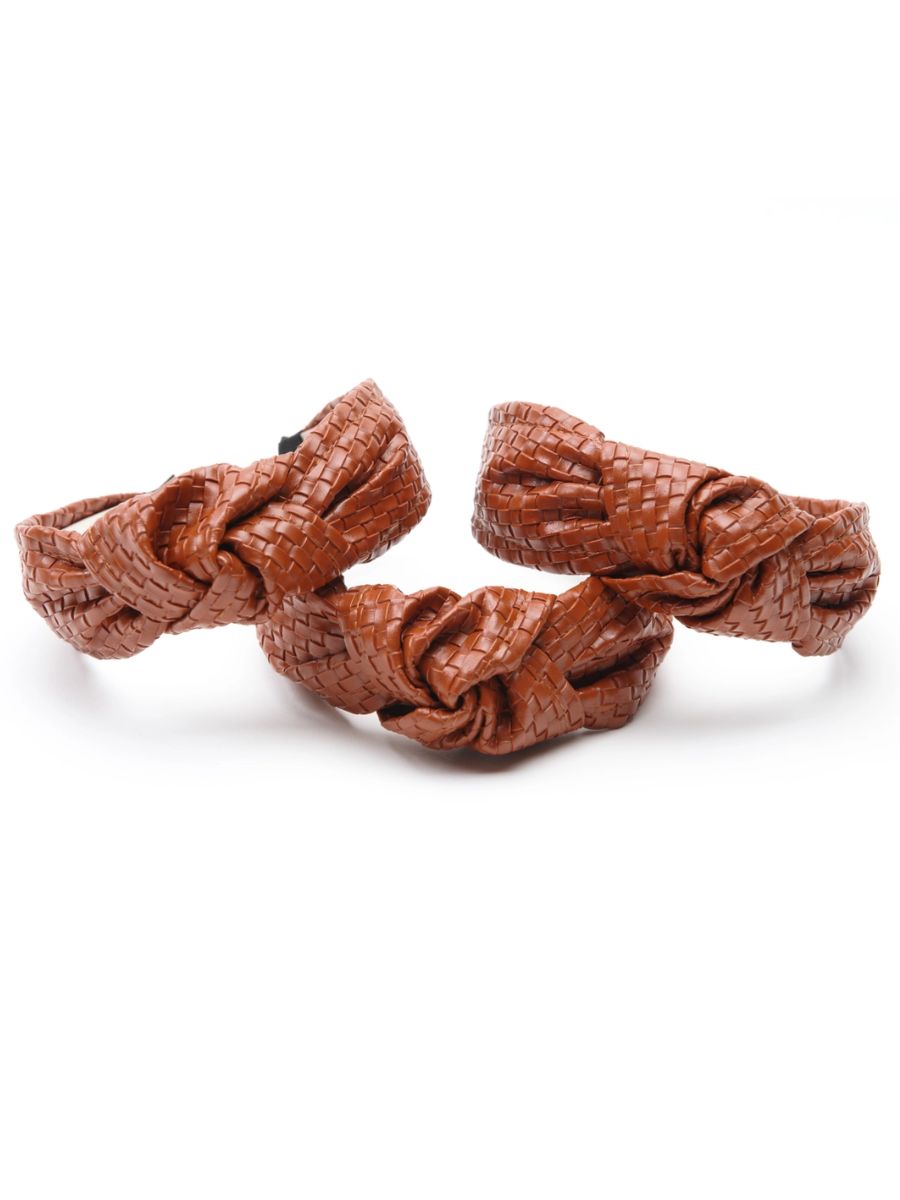 lucca couture BOTTEGAISH HEADBAND-TAN