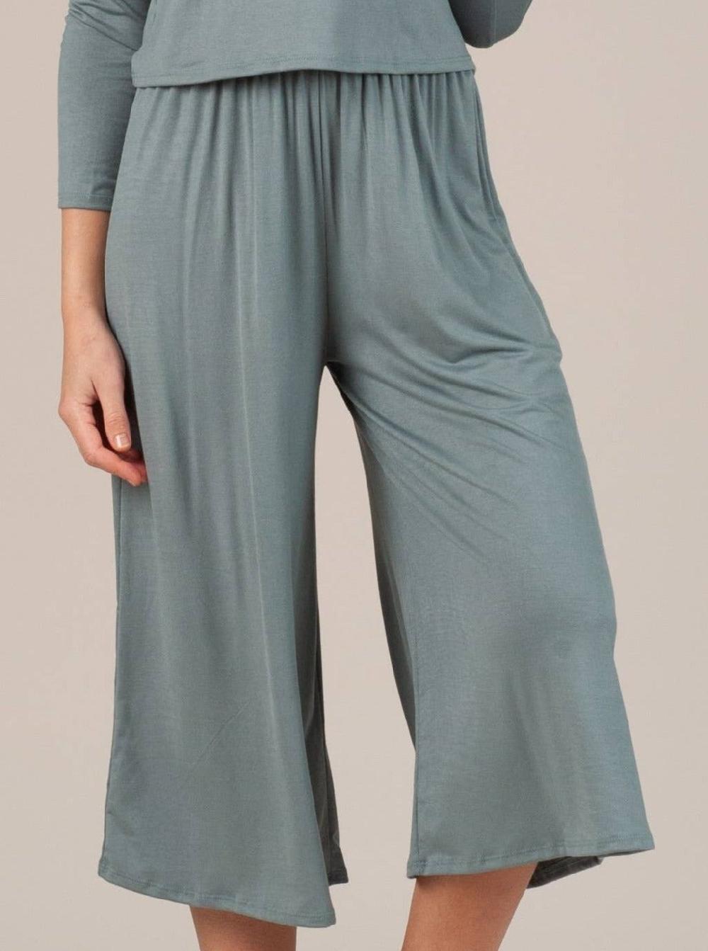 lucca couture CALYPSO CULOTTE PANT-MINT