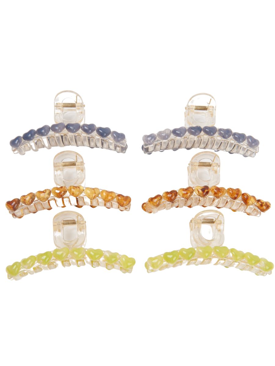 lucca couture CANDY HEARTS HAIR CLAW