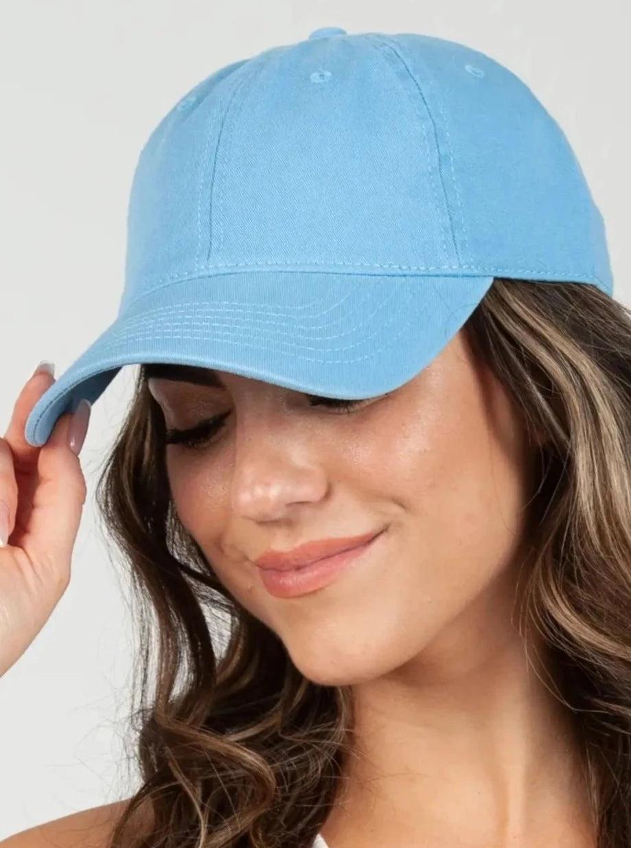 lucca couture CHARLIE BASEBALL CAP-SKY