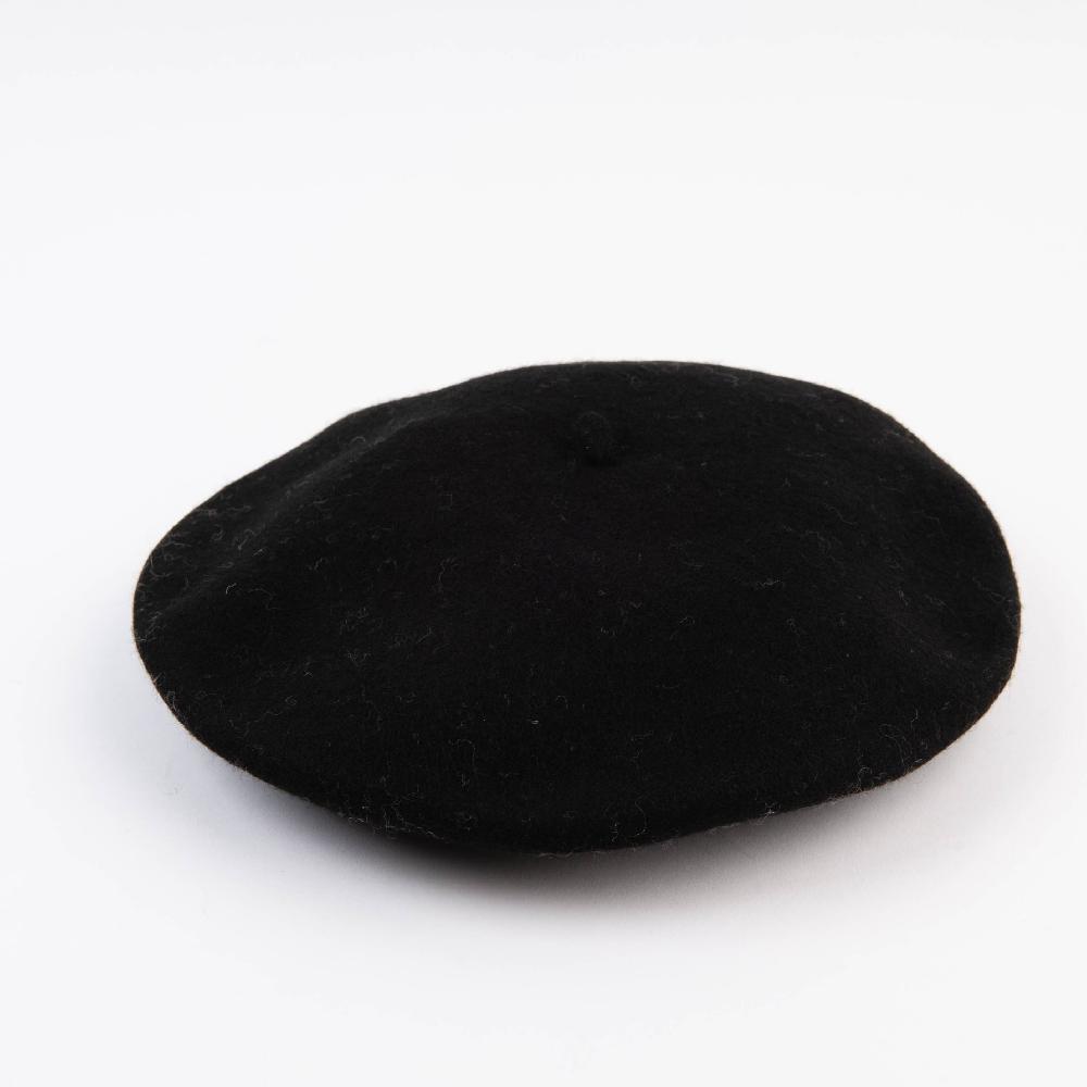 lucca couture CHERIE CLASSIC BERET-BLACK