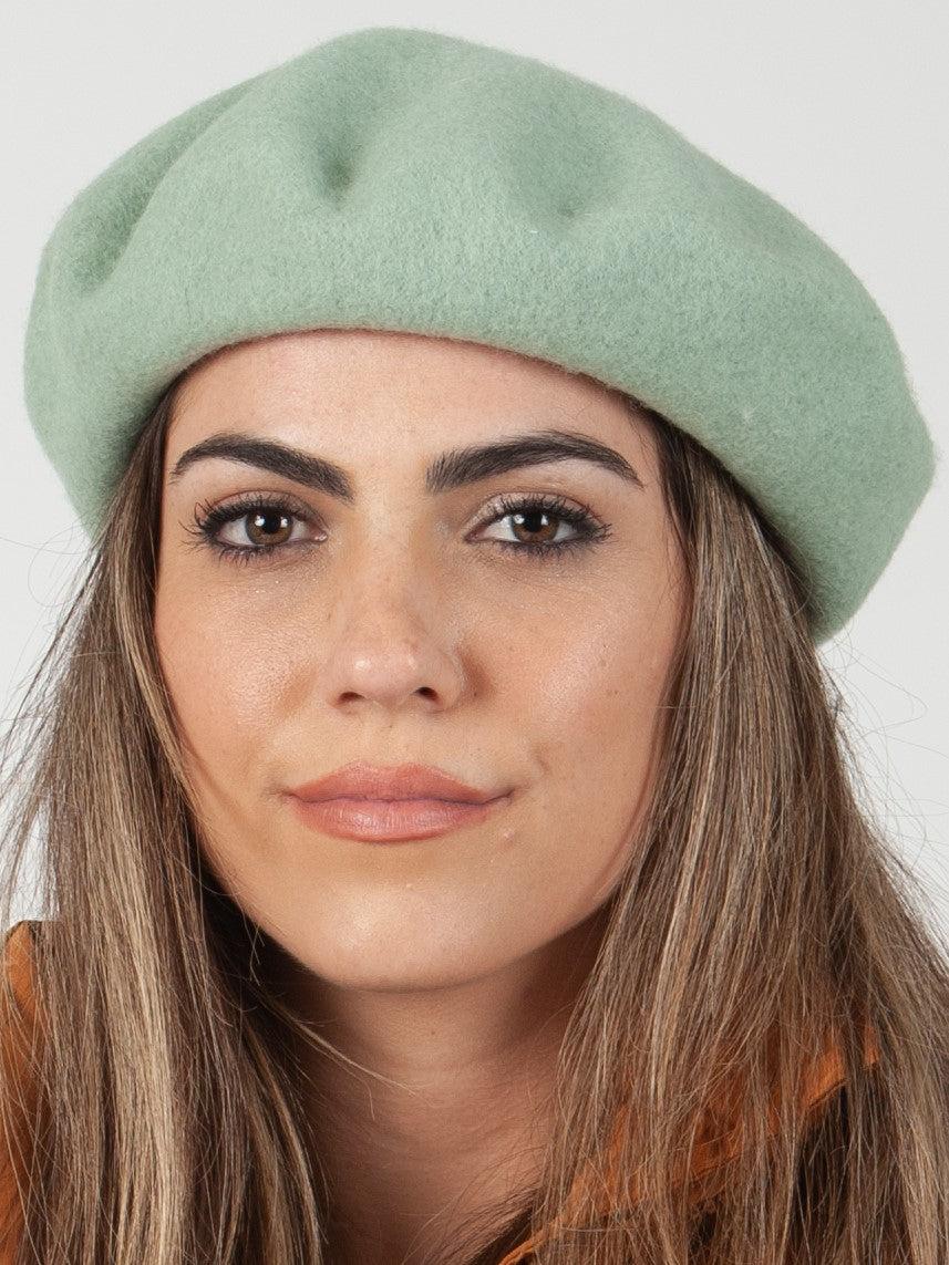 lucca couture CHERIE CLASSIC BERET-MINT