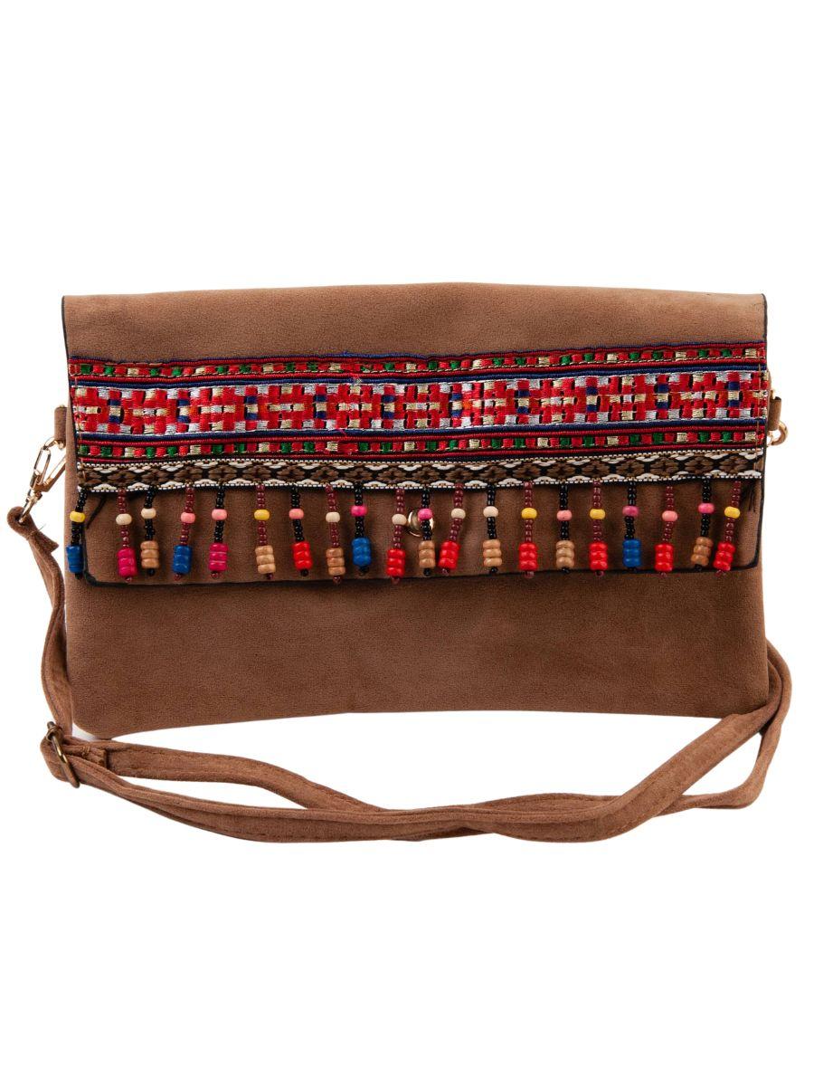 lucca couture CHEROKEE PURSE-TOBACCO