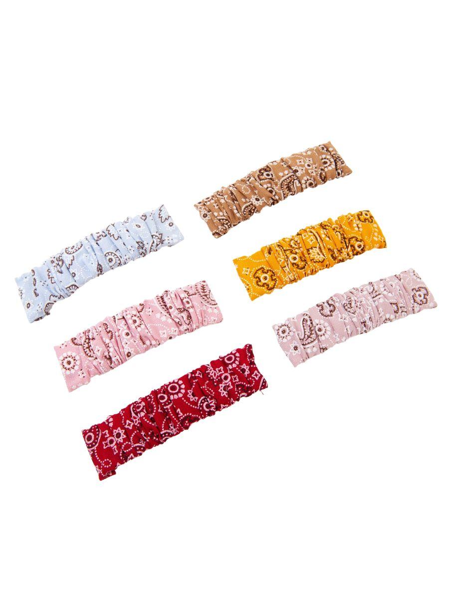 lucca couture CLASSIC BANDANA ACCORDIAN HAIR CLIP