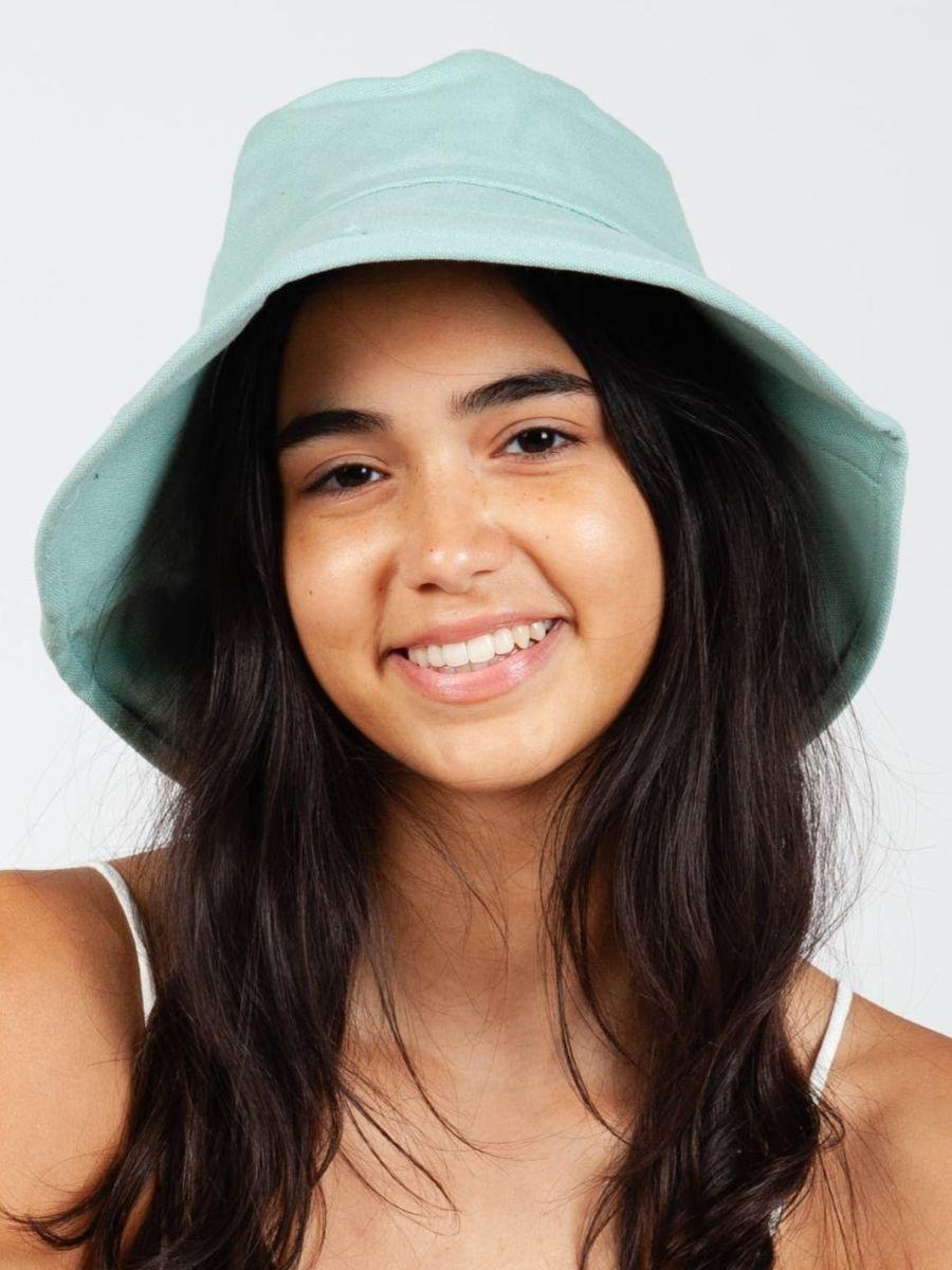 lucca couture CLASSIC CANVAS BUCKET HAT-MINT