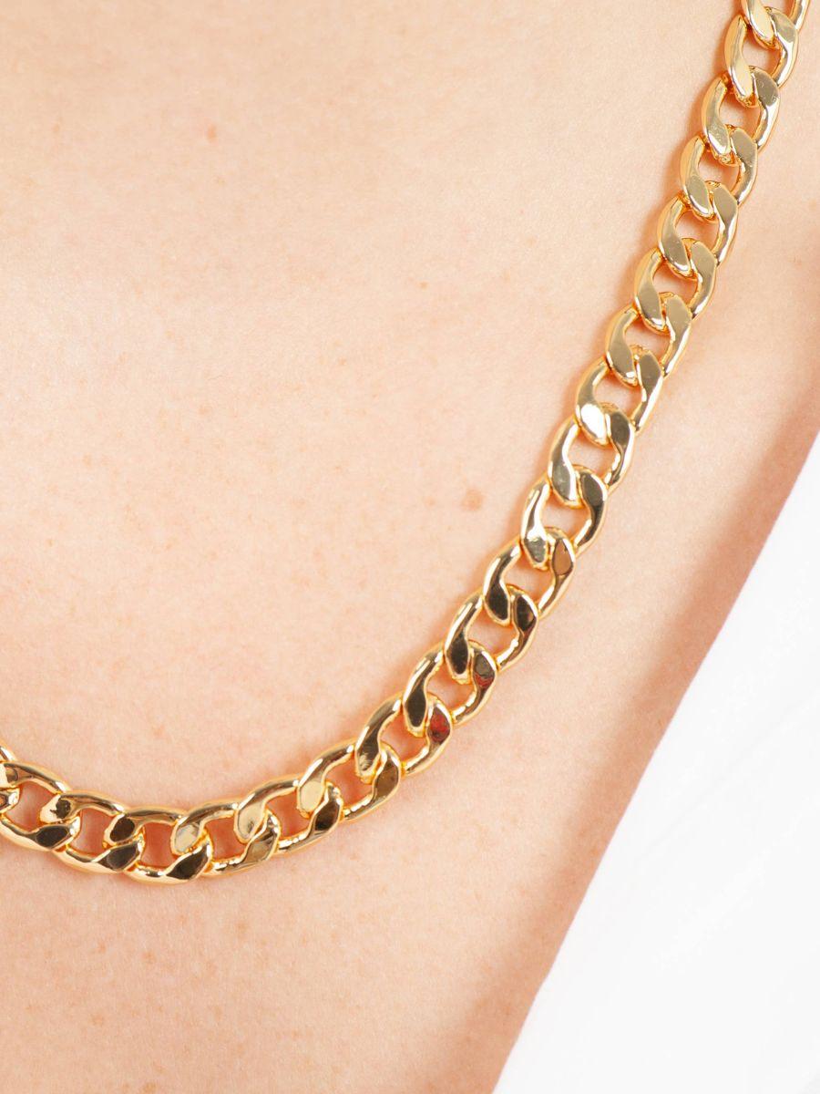 lucca couture CLASSIC CHUNKY CHAIN NECKLACE