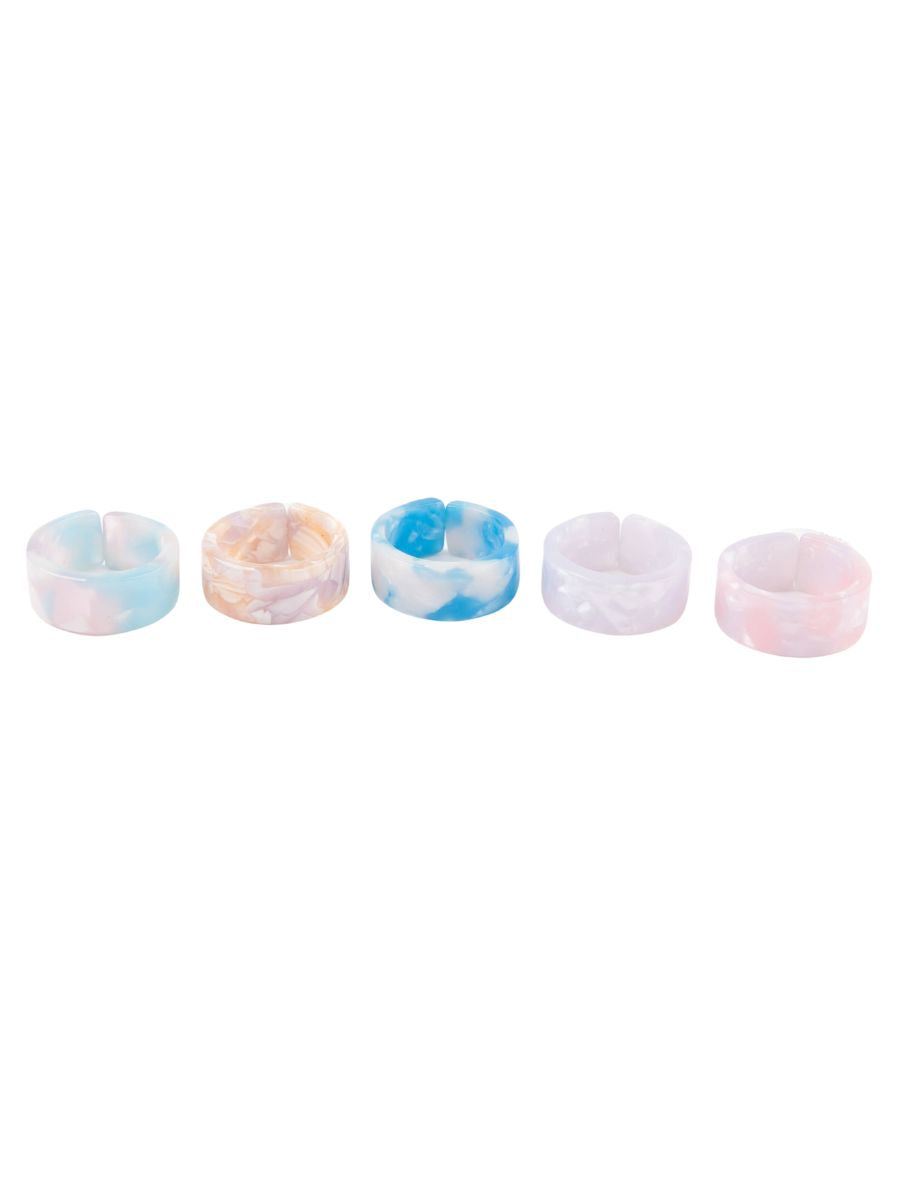 lucca couture COTTON CANDY RESIN RING