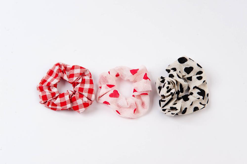 lucca couture COUNTRY FAIR SCRUNCHIES