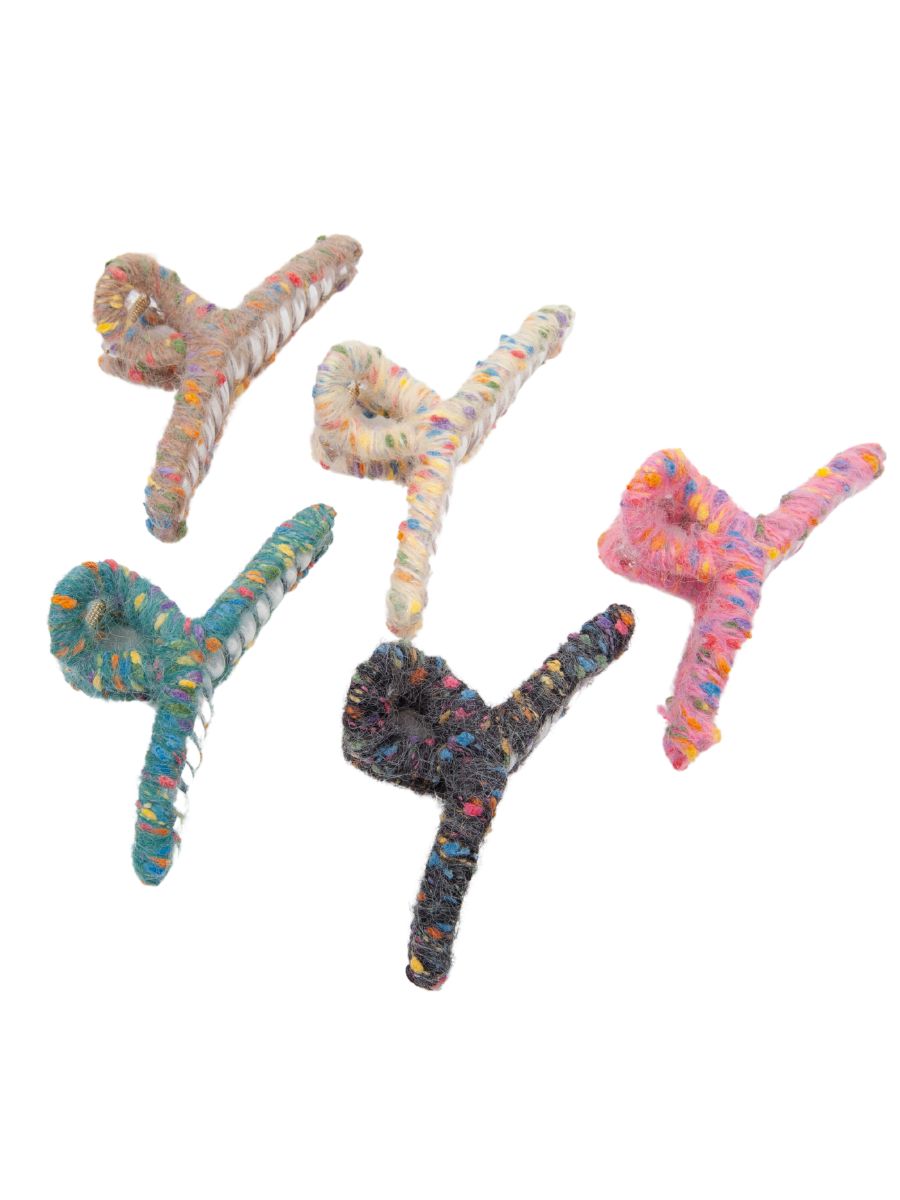 lucca couture CRAFT CONFETTI HAIR CLAW