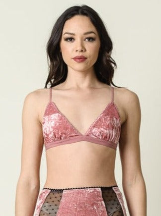 lucca couture CRUSH BRALETTE-PINK