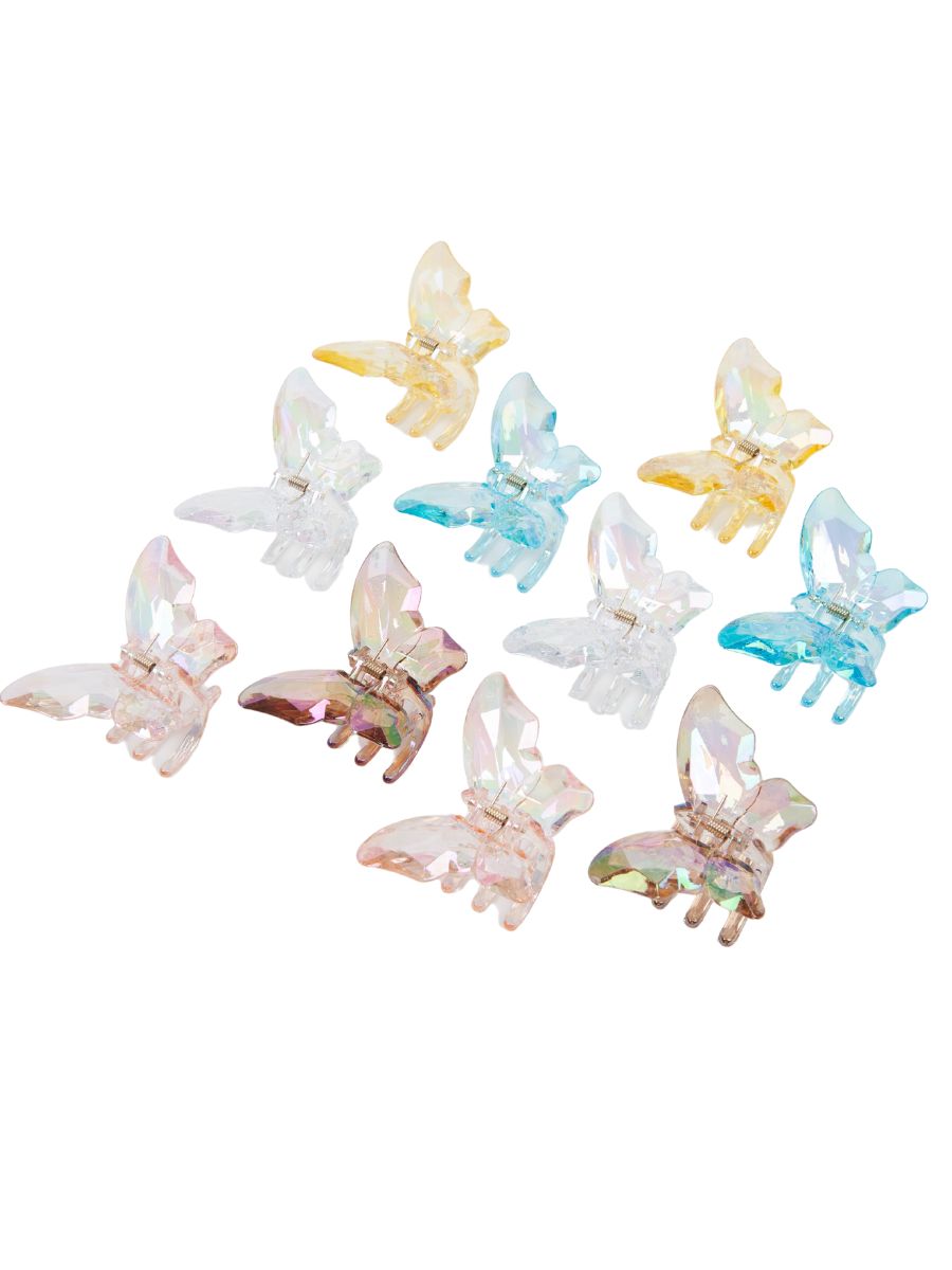 lucca couture CRYSTAL BUTTERFLY HAIR CLAW