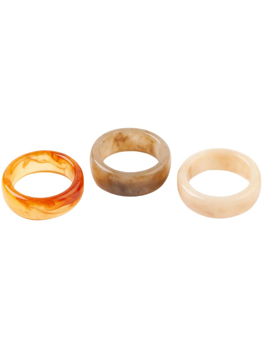 lucca couture EARTHY RESIN RING