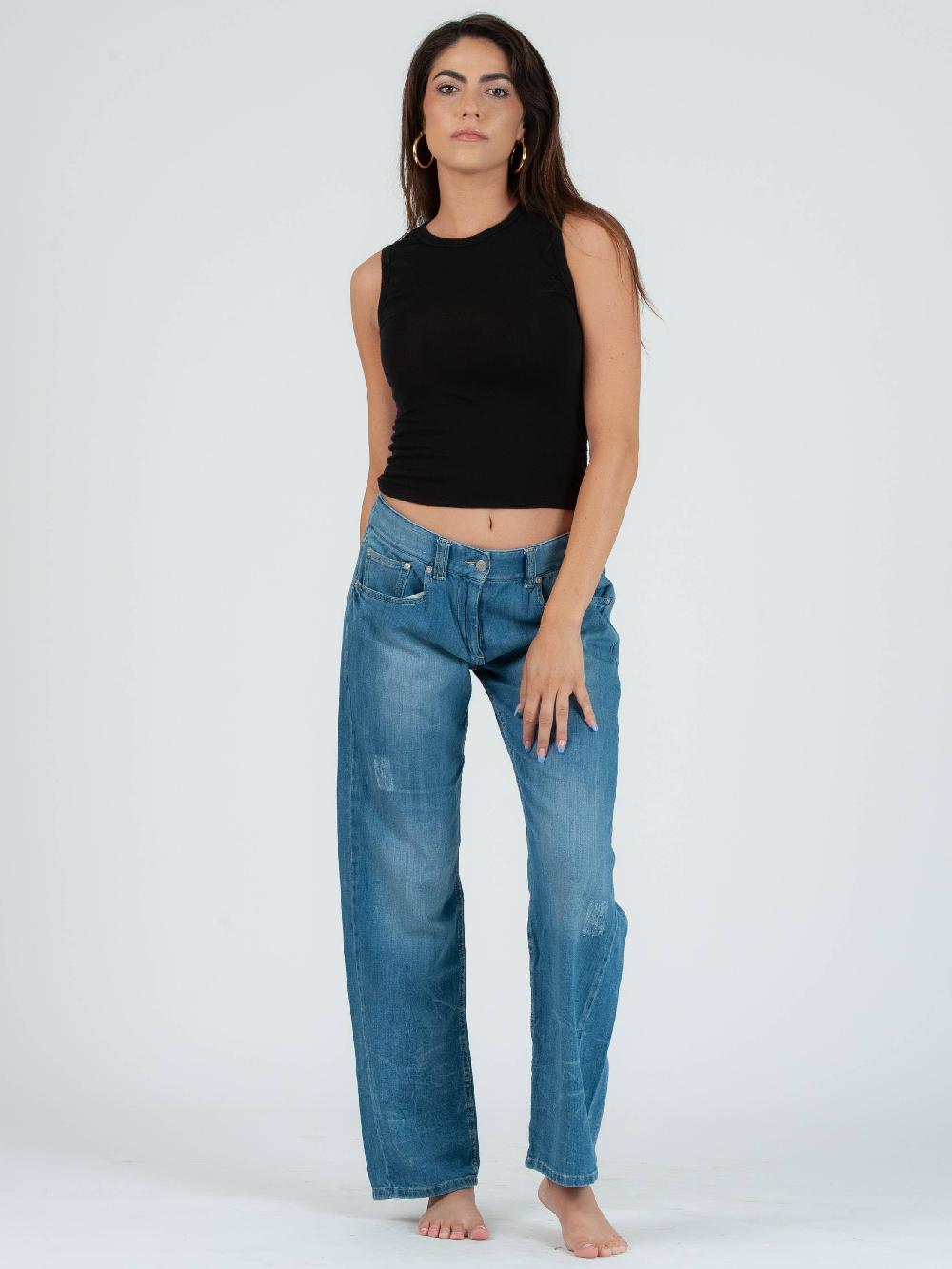 lucca couture EDEN THROWBACK TANK TOP-BLACK