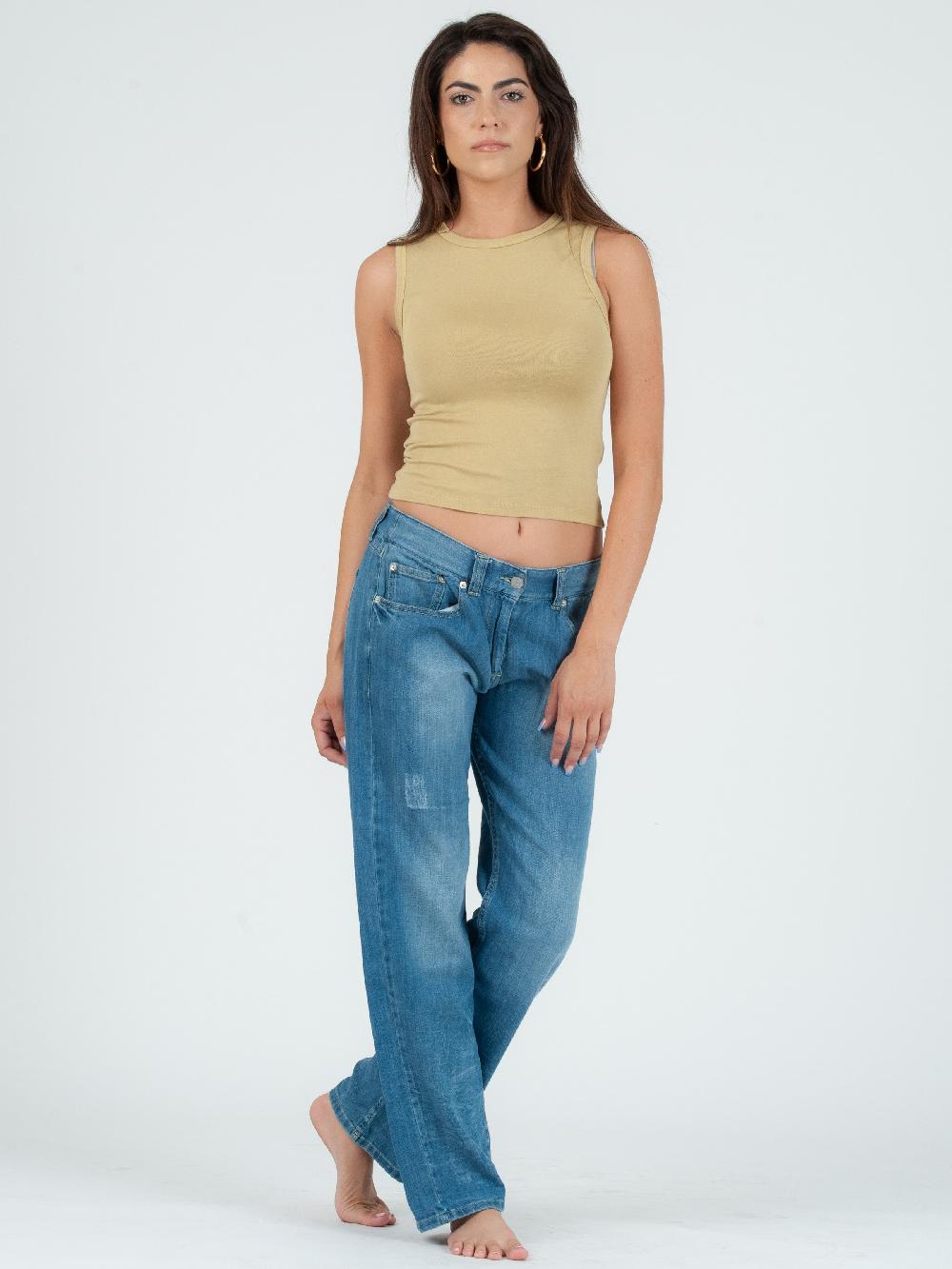 lucca couture EDEN THROWBACK TANK TOP-CITRON