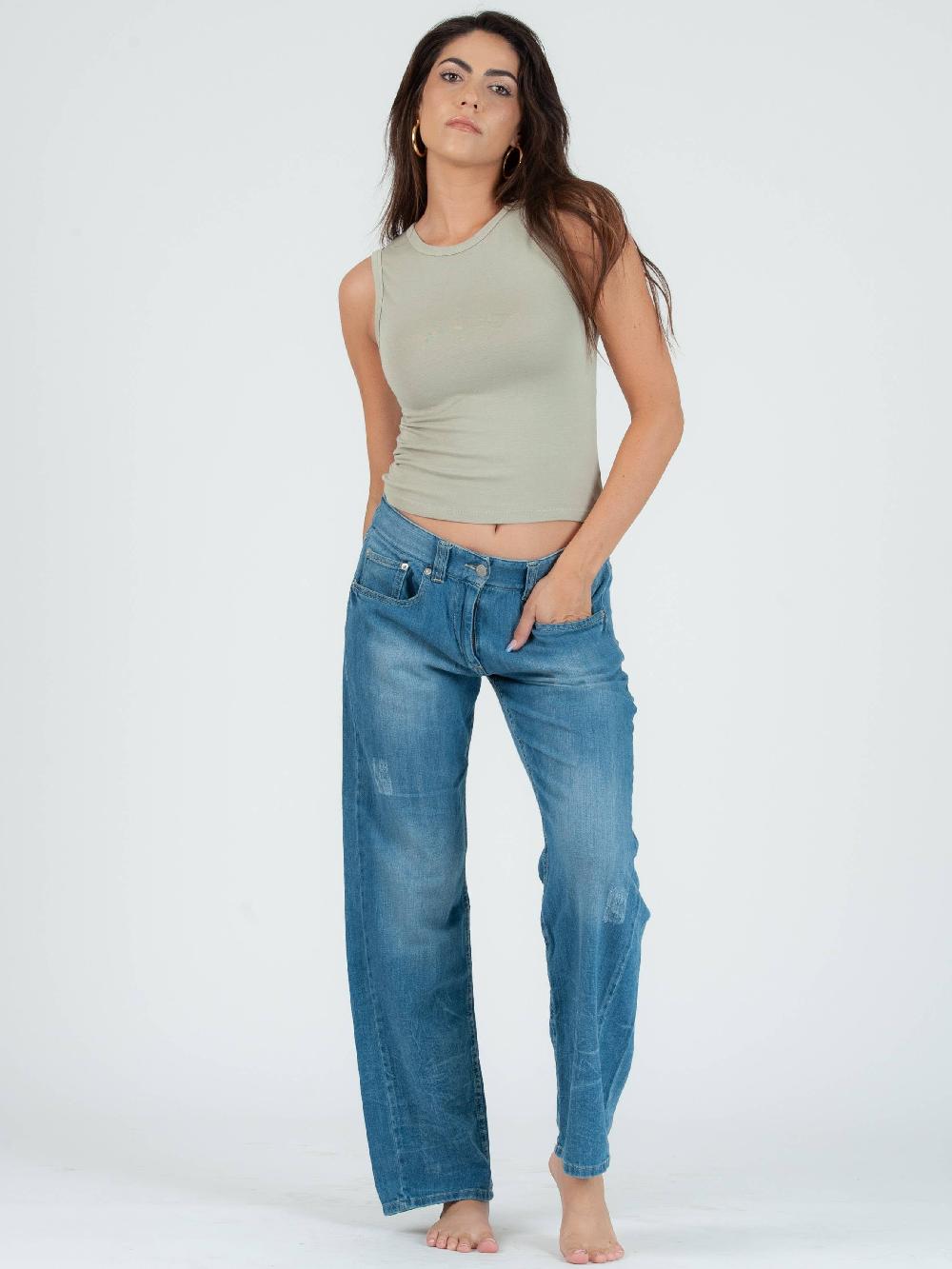 lucca couture EDEN THROWBACK TANK TOP-SAGE