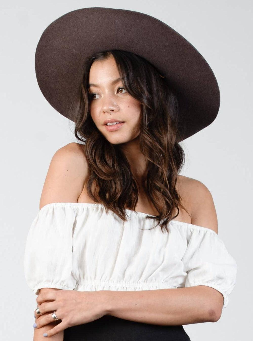 lucca couture ELLE OTS LACE BACK CROP TOP-WHITE