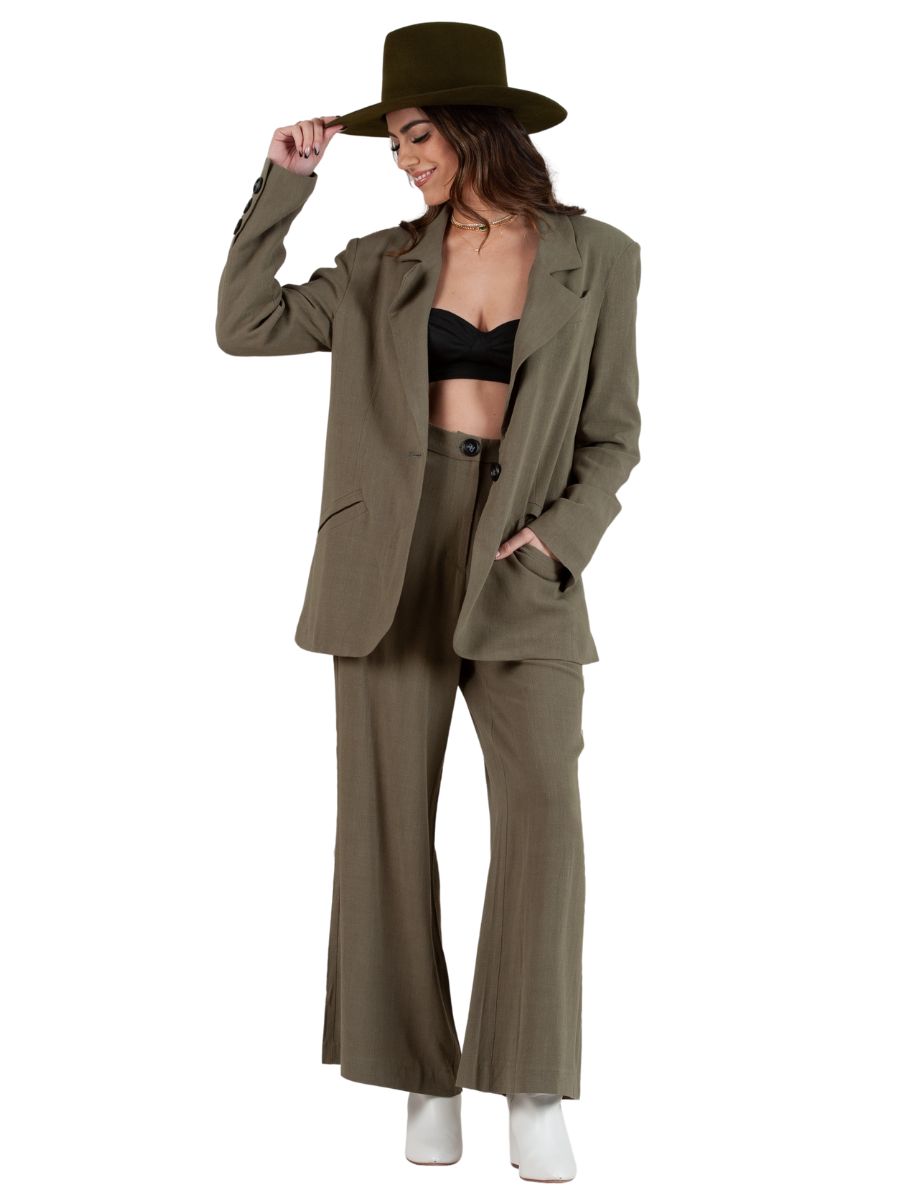 lucca couture FLYNN PANTS-OLIVE