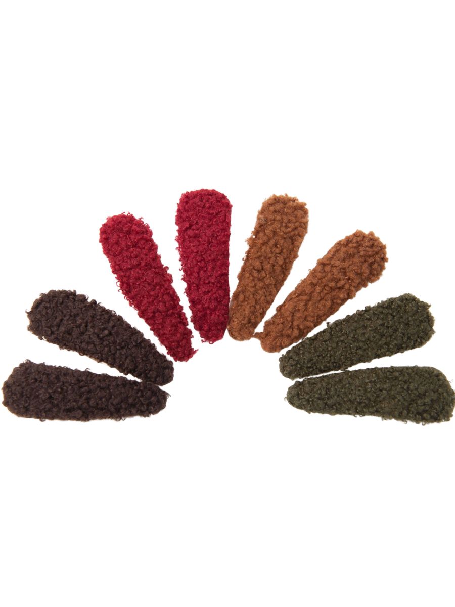 lucca couture FUZZY HAIR CLIP