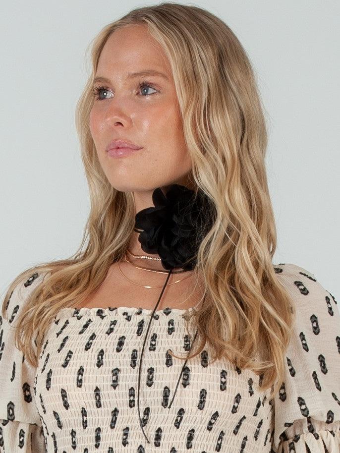 lucca couture GARDEN FLORAL FLOWER TIE