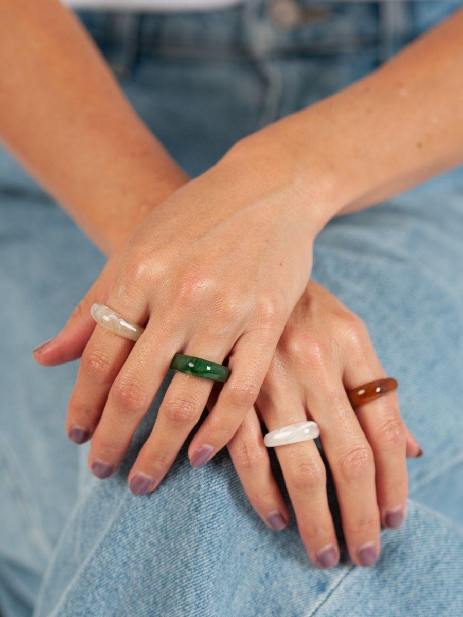 lucca couture GNEISS RESIN RING