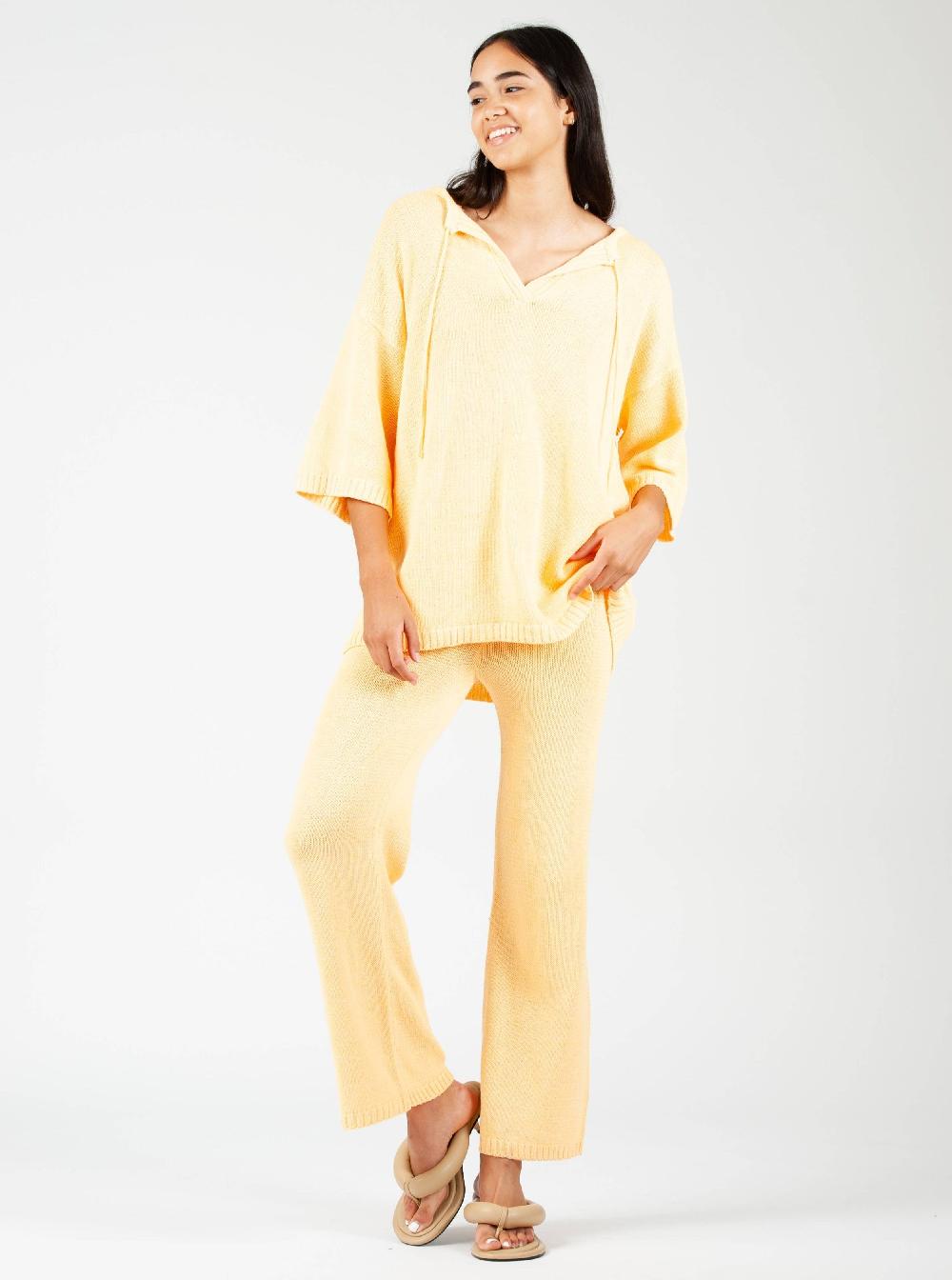 lucca couture HOMEE PANT-ORANGE SHERBERT