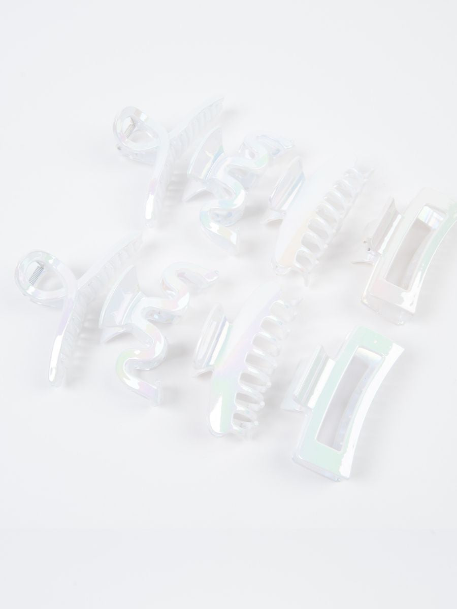 lucca couture IRIDESCENT BUTTERFLY HAIR CLAW