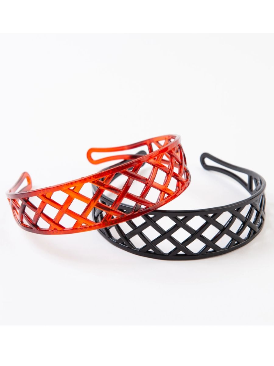lucca couture JELLY WOVEN BASKET HEADBAND
