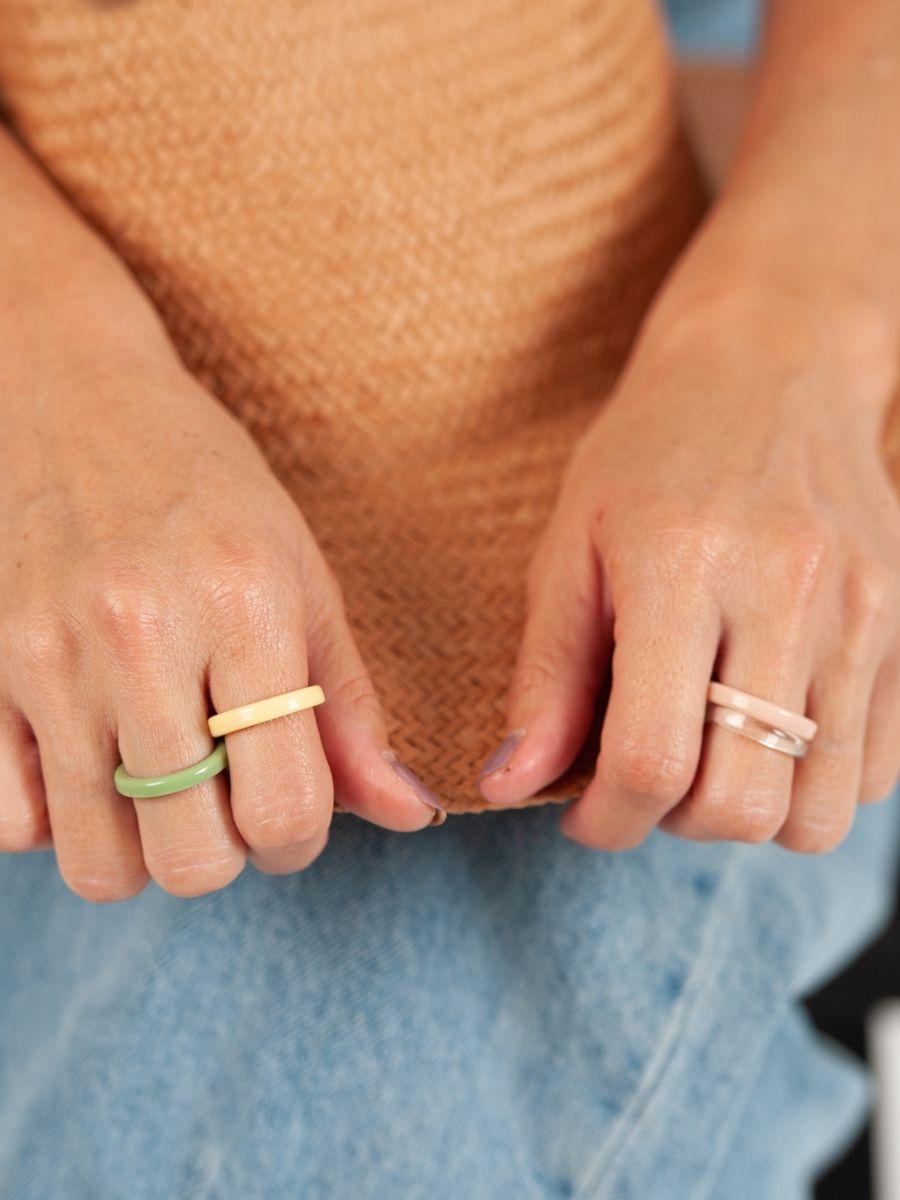 lucca couture JESS RESIN RING