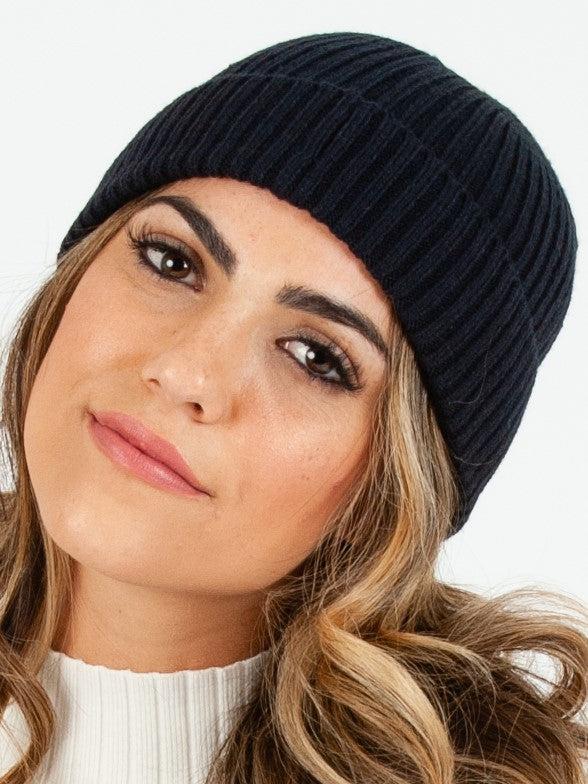 lucca couture K2 II FISHERMAN BEANIE-NAVY