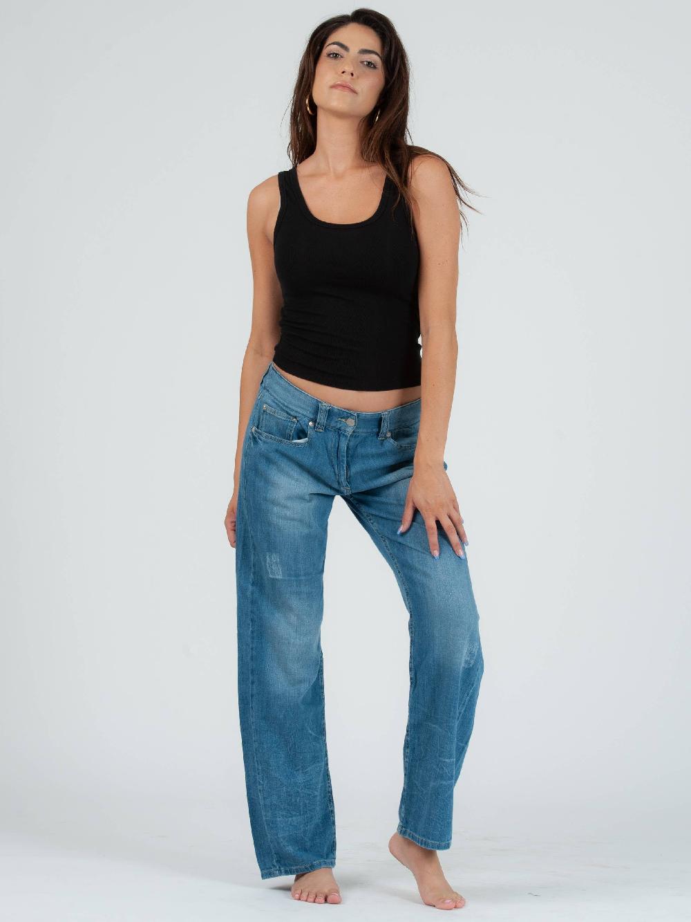 lucca couture KATE CLASSIC TANK TOP-BLACK