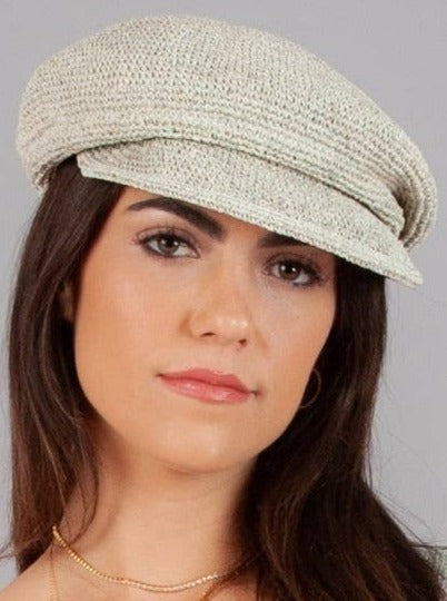lucca couture KATE SLOUCHY CAP-SAGE