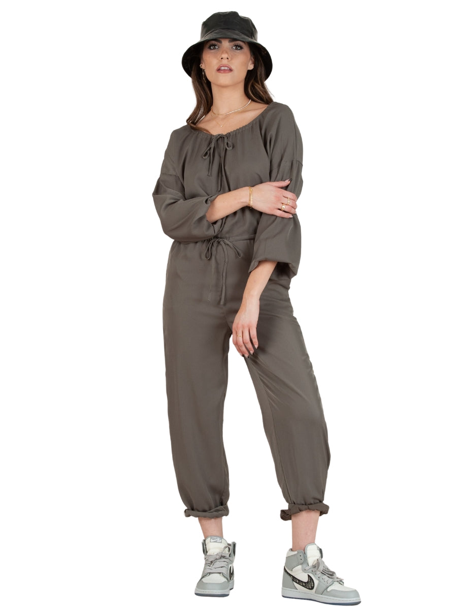 lucca couture LEIA JUMPSUIT-MOSS