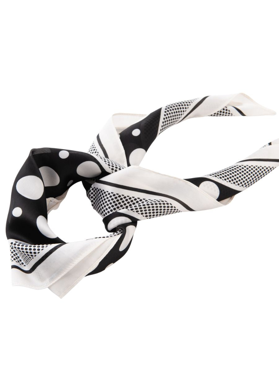 lucca couture LILLY DOTTIE SCARF-BLACK