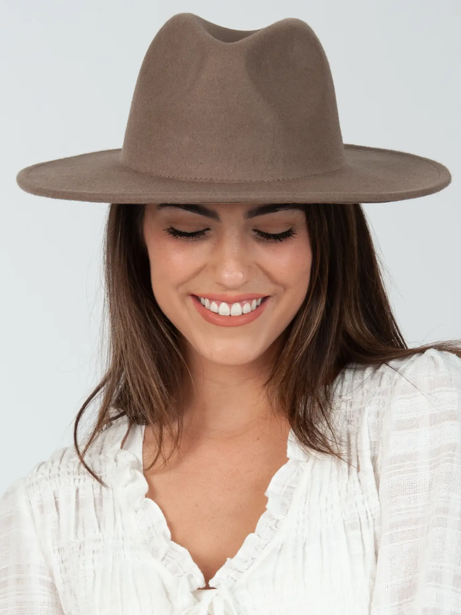 lucca couture LOVELYSS WOOL FEDORA-SAGE