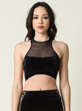 lucca couture MOULIN BRALETTE-BLACK