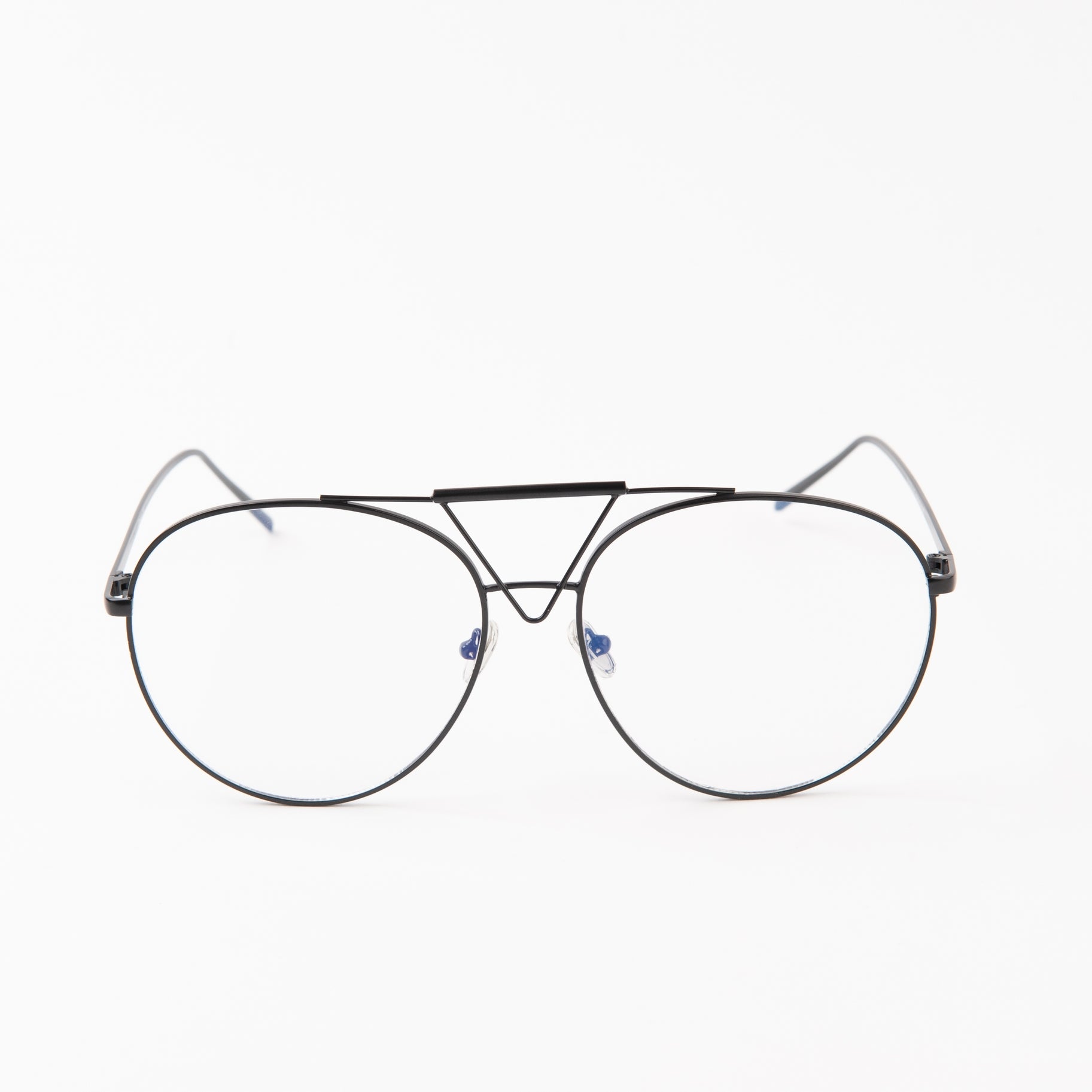 lucca couture OWL BLUE LIGHT GLASSES