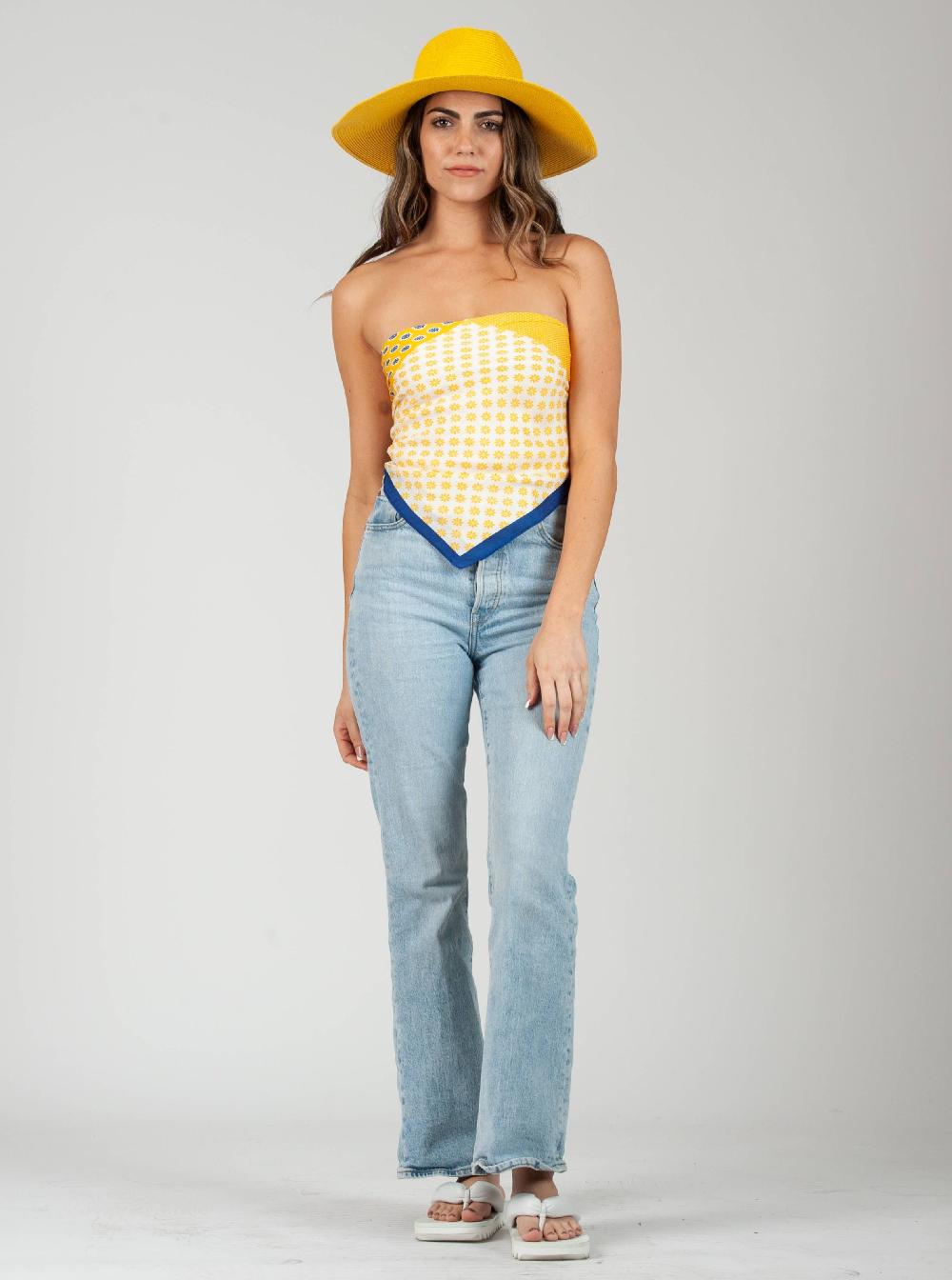 lucca couture PATRICIA SCARF-SUNNY PATCH