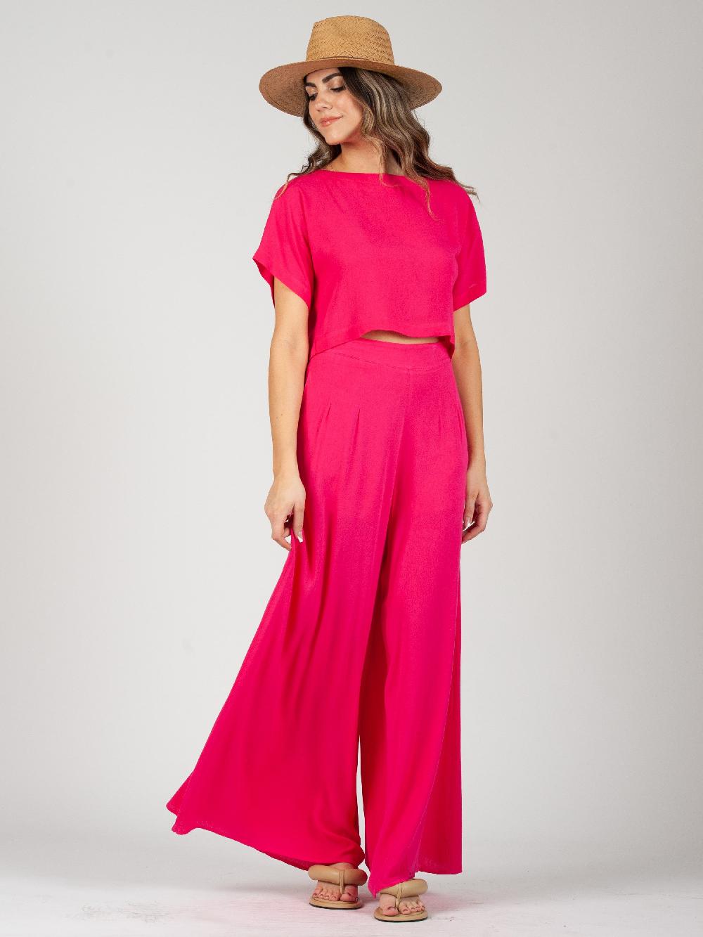 lucca couture PERRY FLOWY PANTS