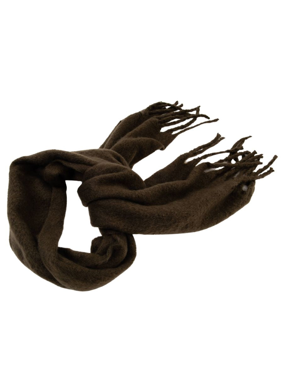 lucca couture PISTA THICK KNIT SCARF-OLIVE