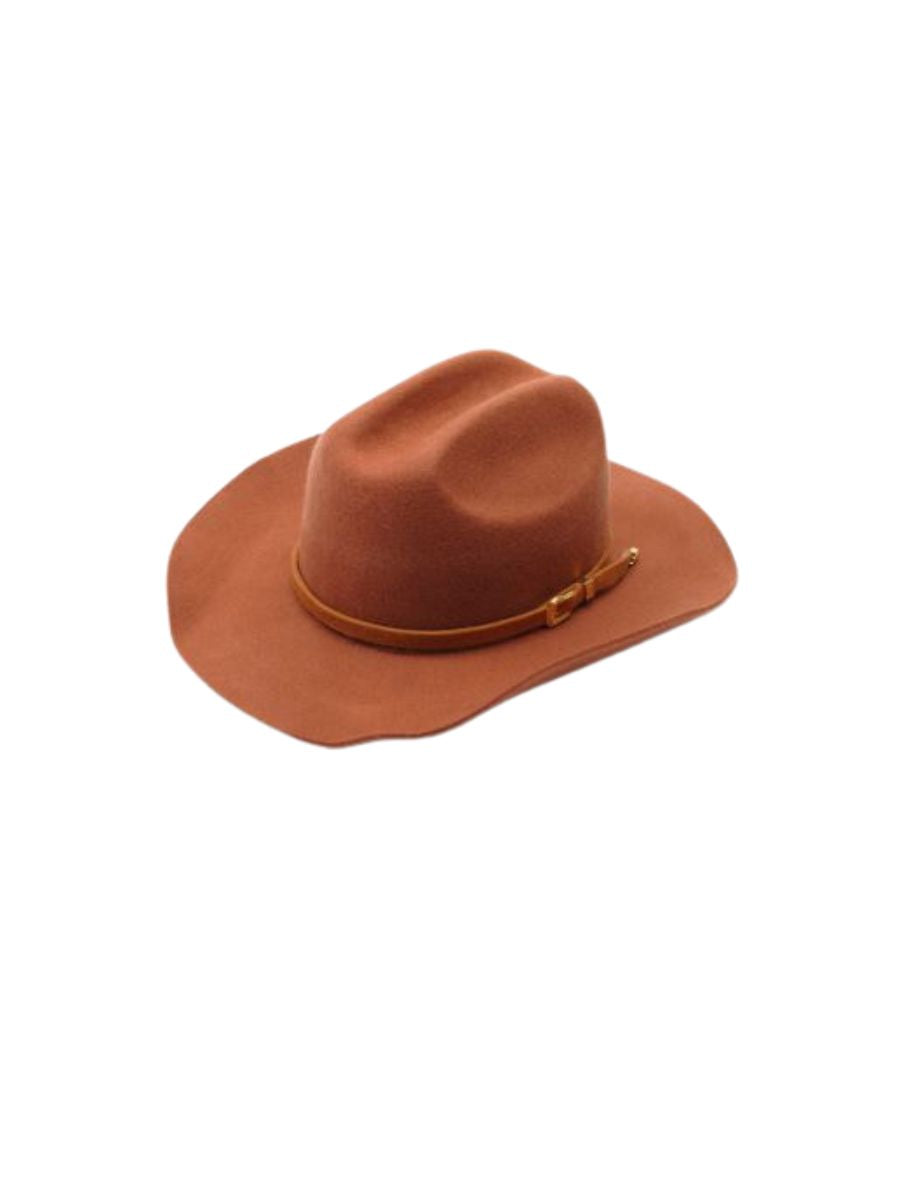 lucca couture PORTER WESTERN WOOL HAT-CHAI