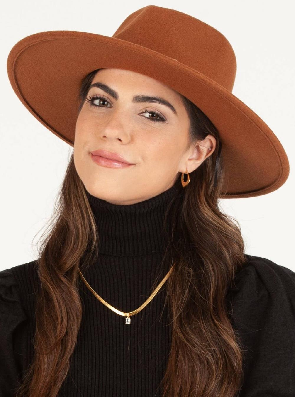 lucca couture ROSIE RANCHER HAT-MOCHA