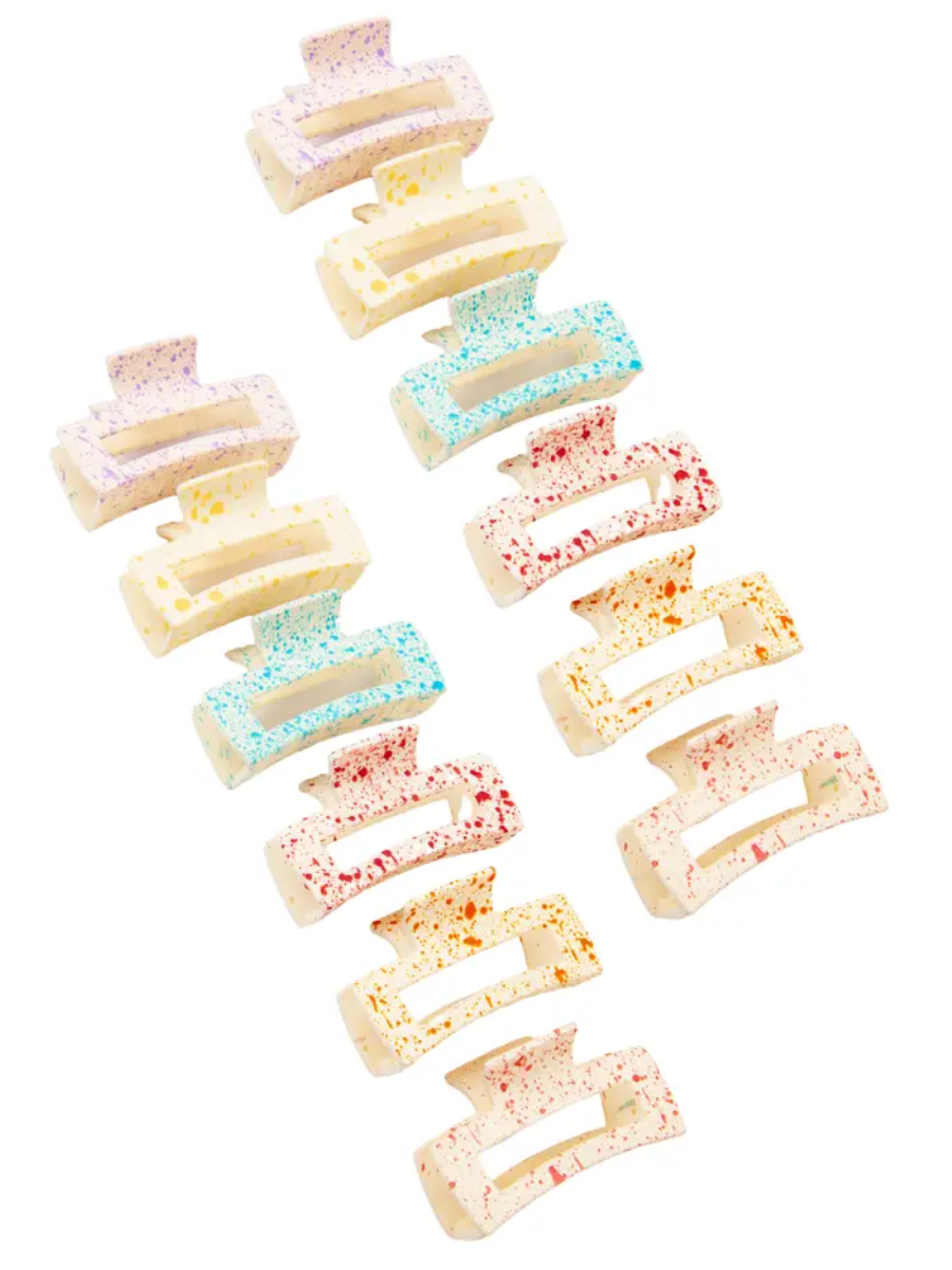 lucca couture SPLASHY HAIR CLAW