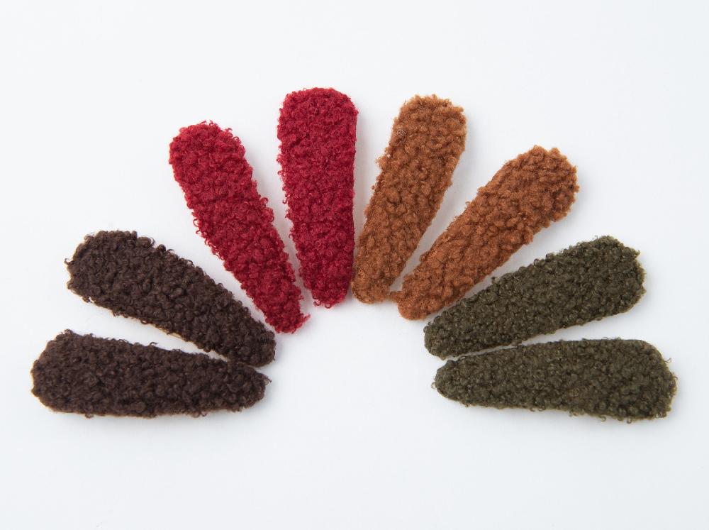 lucca couture TEDDY DUO HAIRCLIP SET